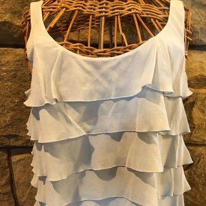 Liz Claiborne ruffle camisole